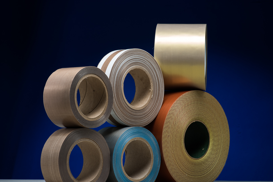PTFE coated tapes & PTFE film tapes