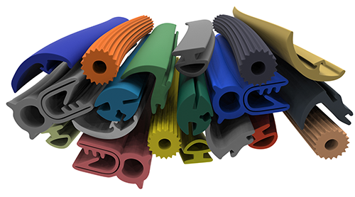 Rubber Extrusion Allows for Customization in Color and Texture